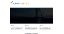Desktop Screenshot of apachelogistics.com